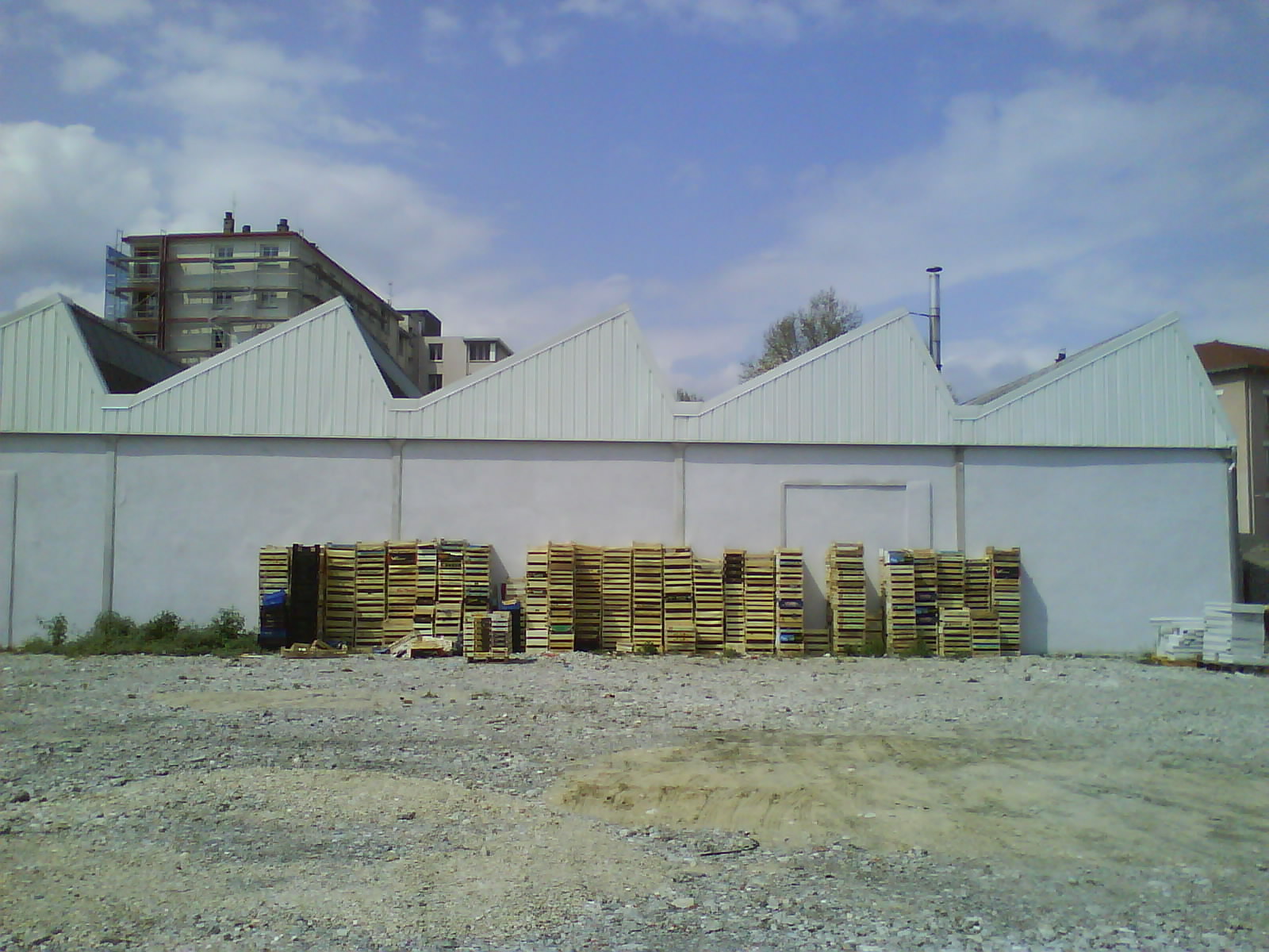 mur de cagettes