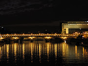 Daily Photo in Paris: Sunday bridge : Pont de Bercy at night (paris aout )