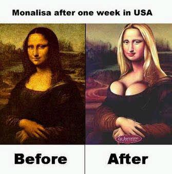 levar com a sopa e a pedra nos cornos  - Página 9 Monalisa+in+USA