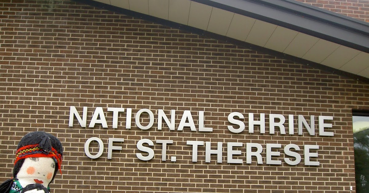 postcards from miss igorota National Shrine of St. Therese