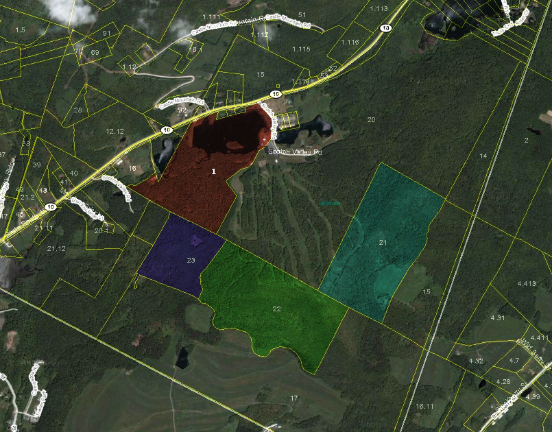 Save Scotch Valley Map of Scotch Valley and Surrounding Properties