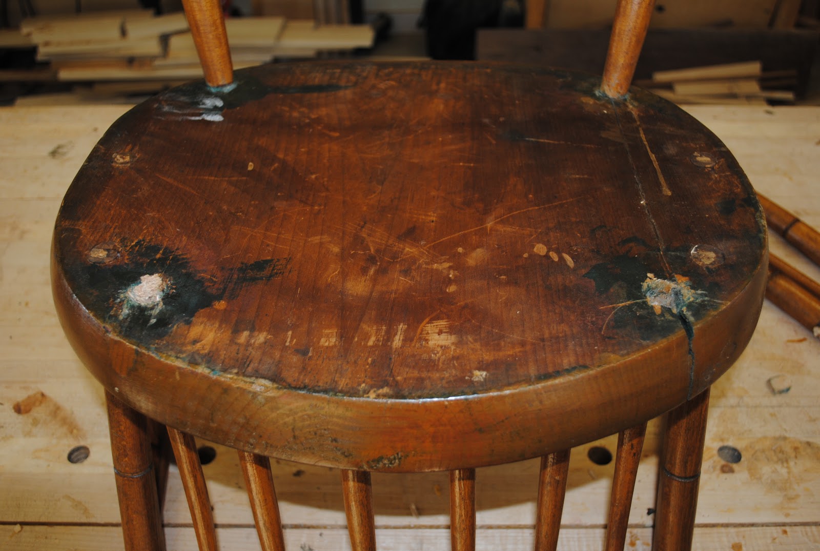 First Light Woodworking - Unplugged: Windsor Chair - Repair