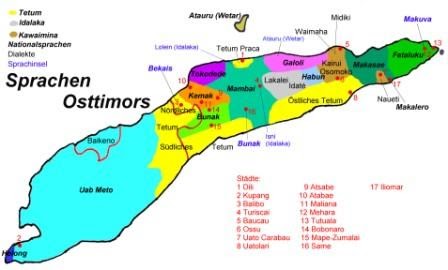Ian in Timor The problem and politics of language