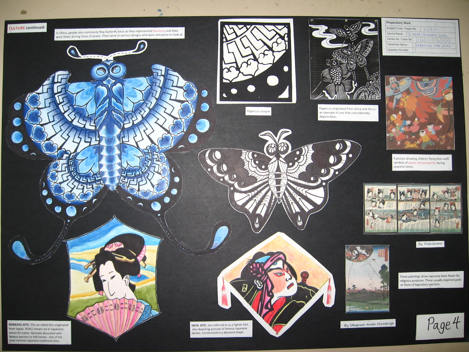 Gcse art contrast theme picture