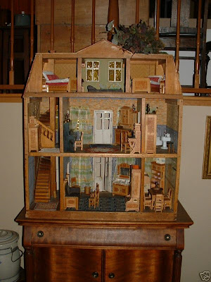 antique dollhouse