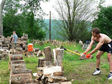 Death Race Wood Chopping