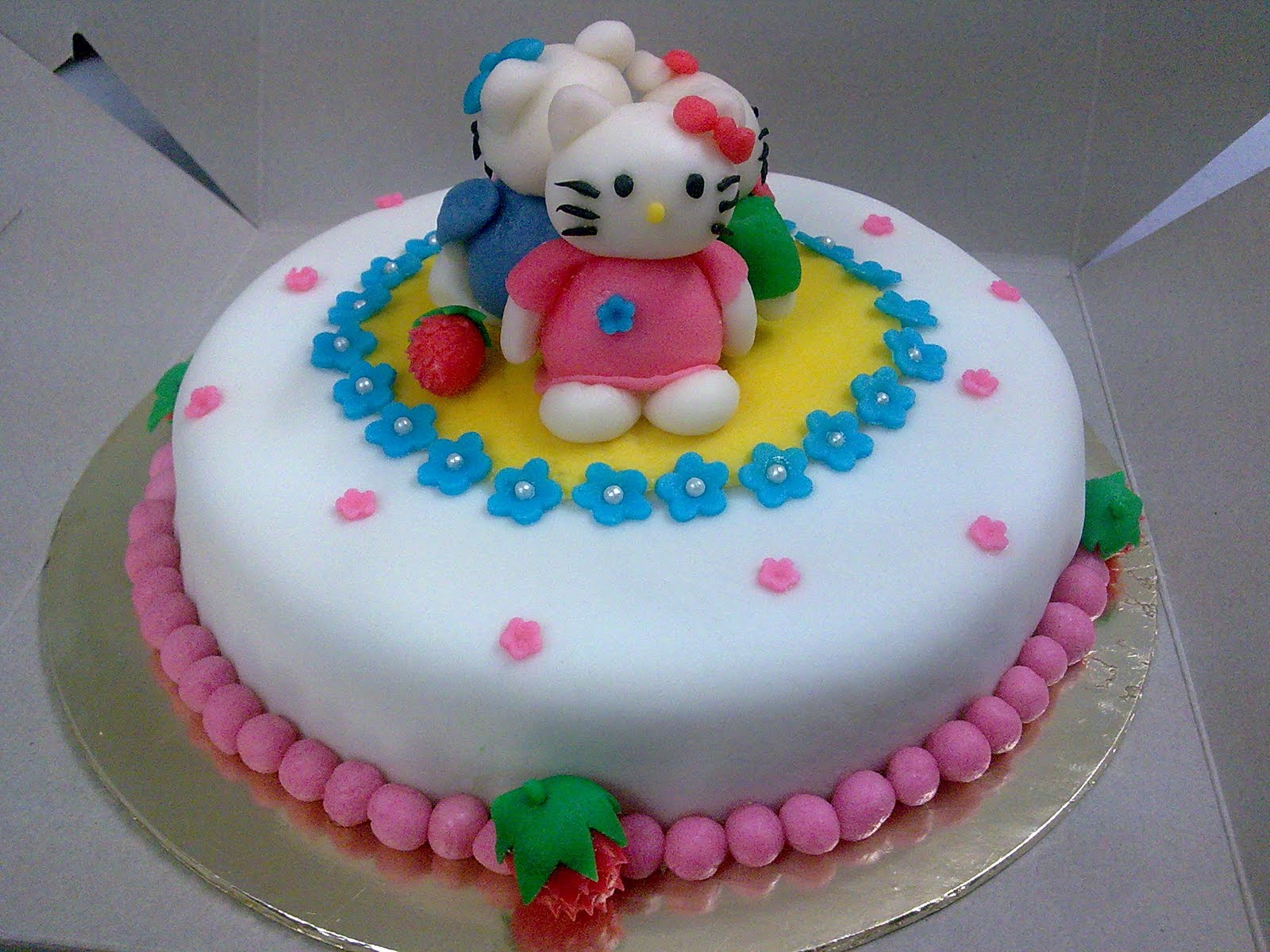 人生加油站: " Hello Kitty 蛋糕