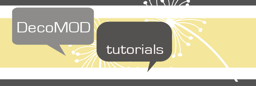 DecoMOD Studio Tutorials