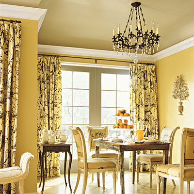 Dining Room  Living Room on Dining Room Ideas In Yellow
