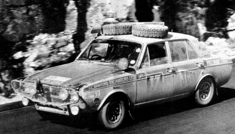 Форд 1970 ралли Лондон Мехико