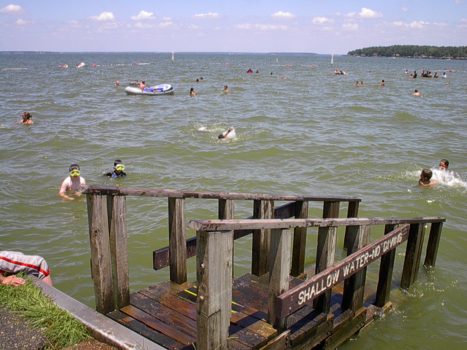 Barbara's Adventures Wolf Creek Park swimming area