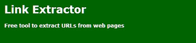 Extraer links de una página web Link Extractor