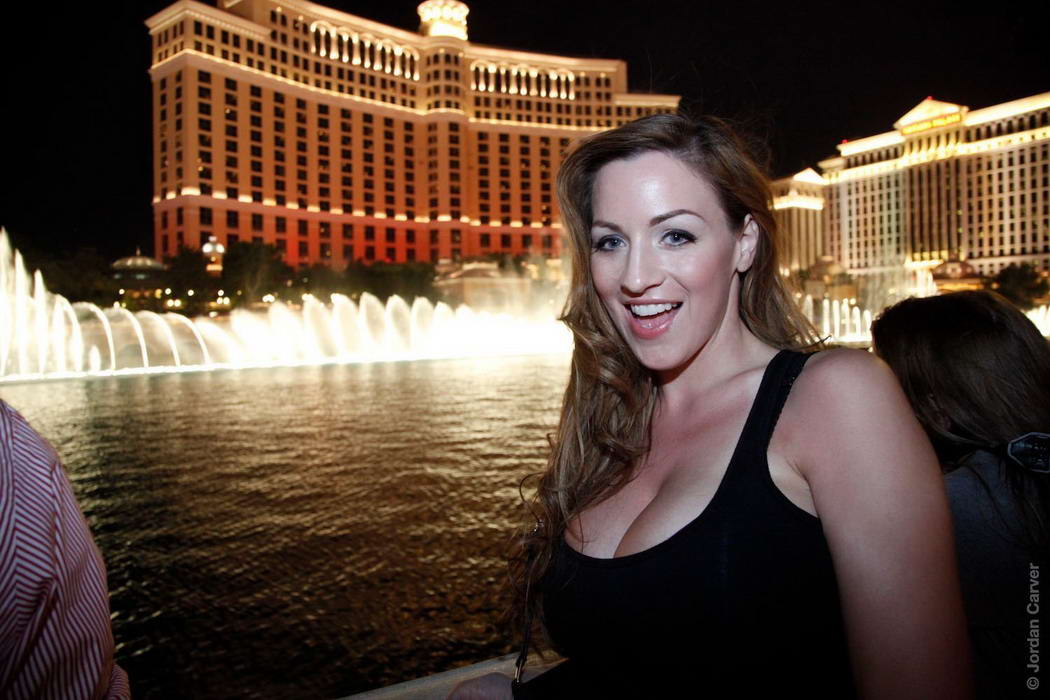 Jordan Carver in Celebrity Tour Moment Photo Shoot Session at Las Vegas