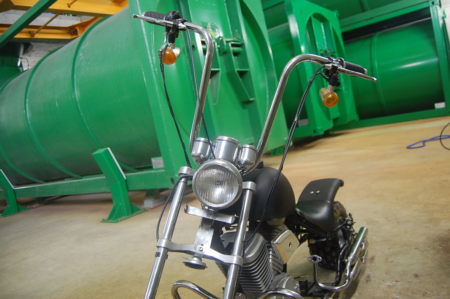Mini Chopper Bike For the CHOPPER BAR DONOSTI Castigo Custom Art