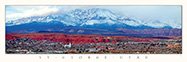 St. George Utah Panoramic Poster