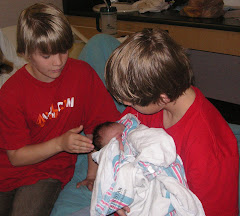 The boys with their new nephew