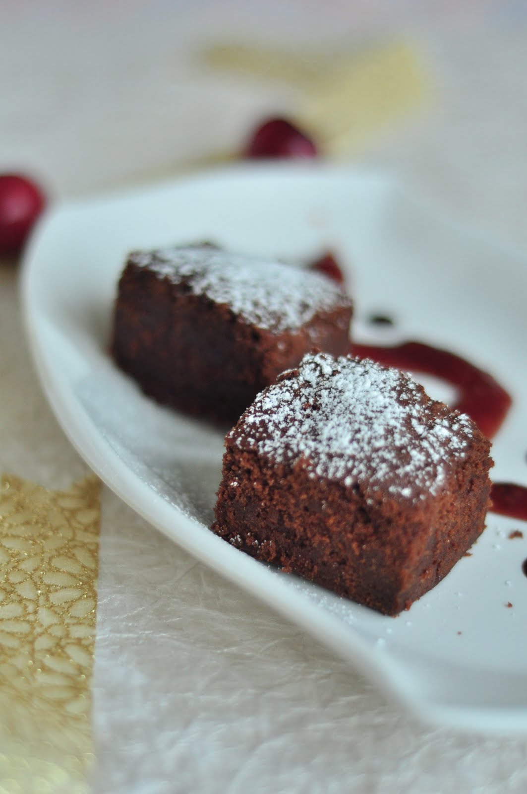 Served with love Rich Chocolate Mud Cake