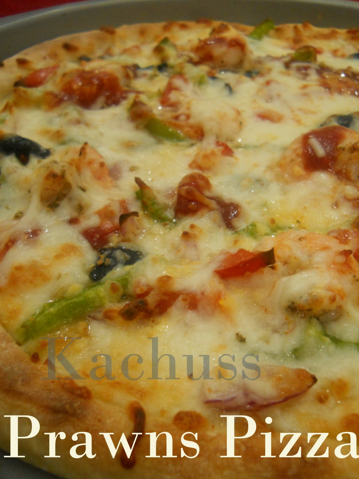 Kachuss Delights Seafood Pizza (Prawns)