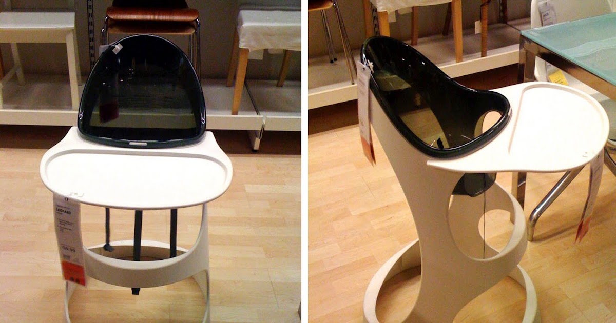 domakefindcreate Modern High Chair IKEA