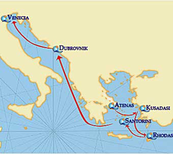 Tesoros del Adriatico, Quail Cruises Tesoros del Adriatico,Quail Cruises