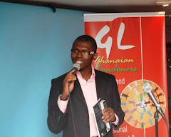 Ernest speaking at the GL Networking event on 24/04/09