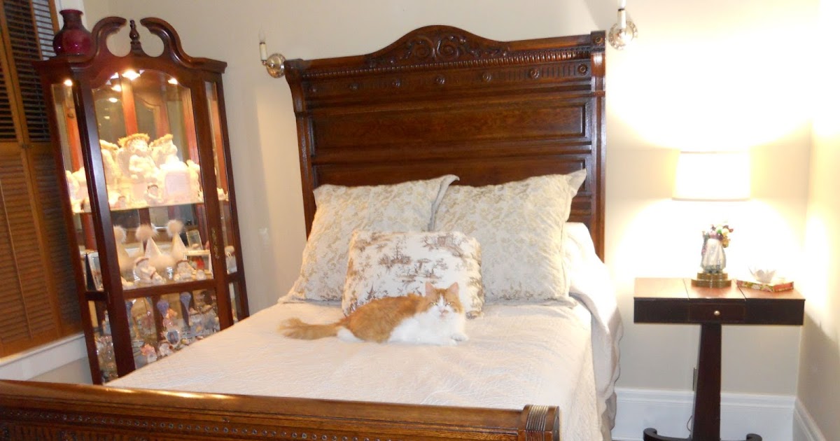 Decorating Inspiration Spoon Carved Victorian High Back Bed