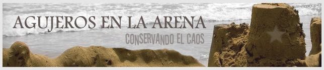 AGUJEROS EN LA ARENA