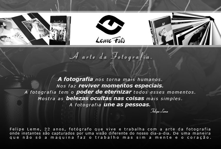 Leme Foto - A Arte da Fotografia