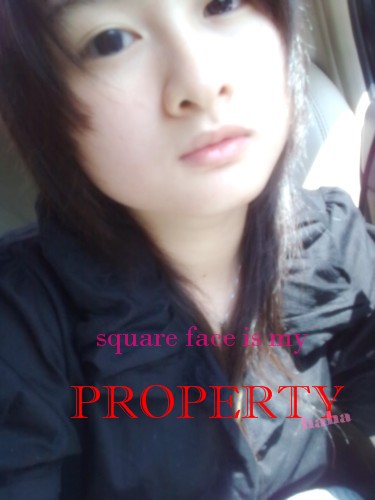 square face is my PROPERTY