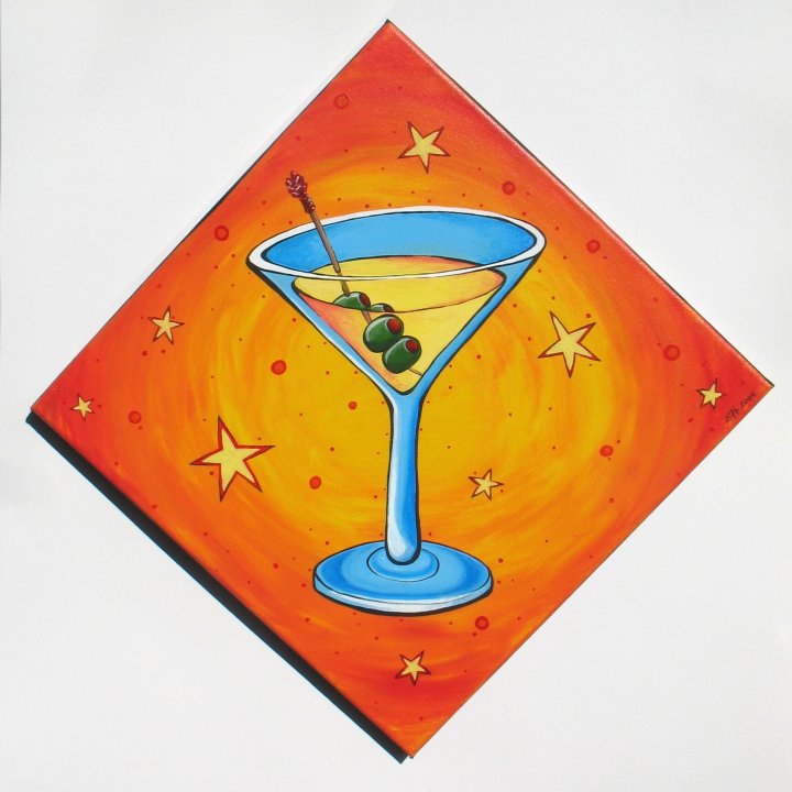 EricaSchmerica! Martini Painting