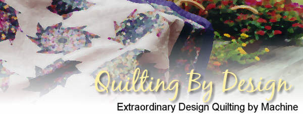 Quilting By Design/Machine Quilting