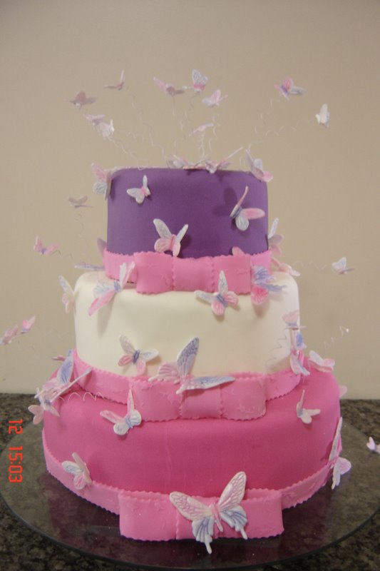 Ana Lúcia Feitosa Cake Designer Bolo Borboletas Ana Lúcia Feitosa Cake Designer Bolo Borboletas