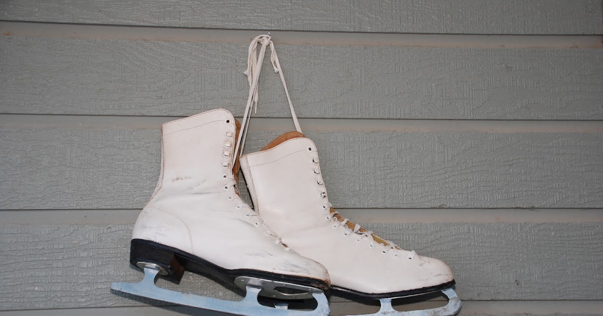 A Quest for a Balanced Life Antique Ice Skates