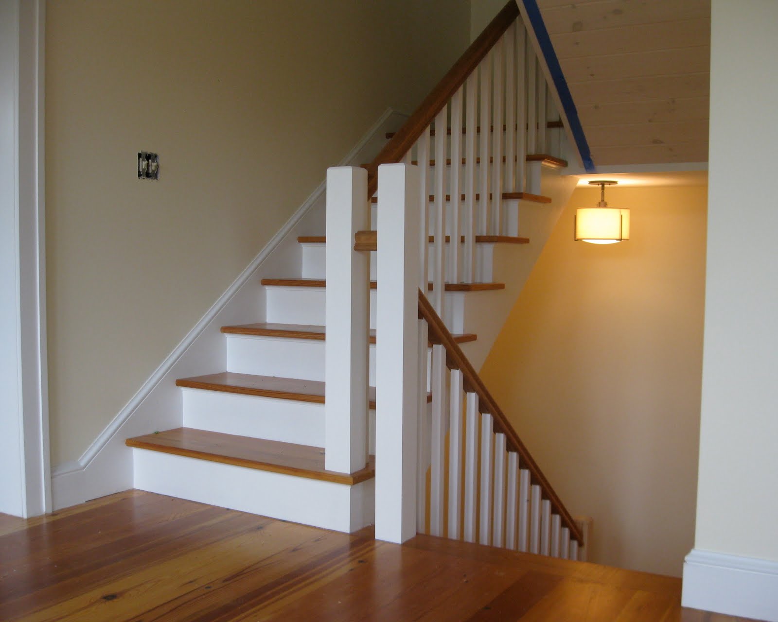 new Vermont farmhouse stairs