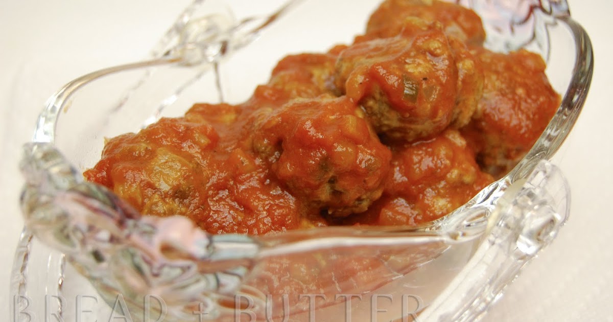 Bread + Butter Oven Steamed Meatballs