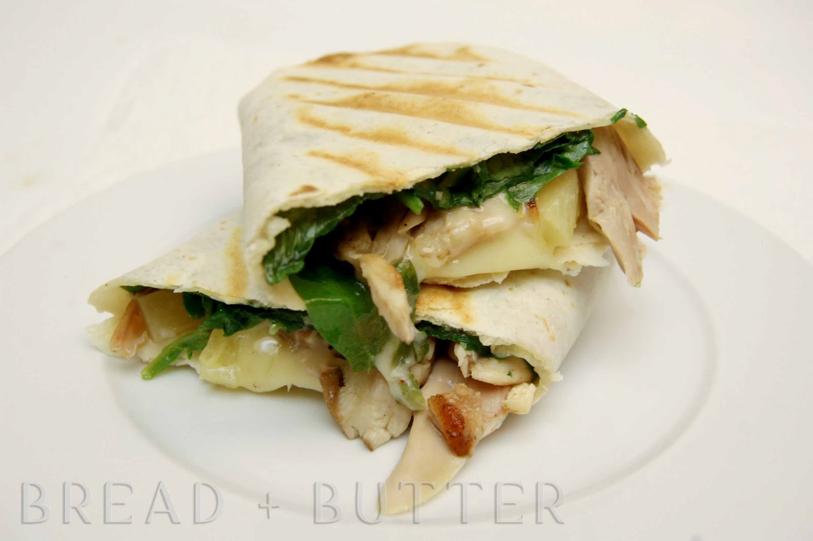 Bread + Butter Chicken Lavash Wrap