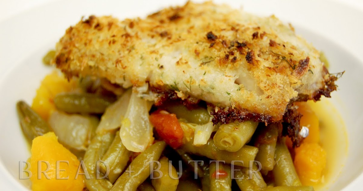 Bread + Butter Baked PankoDill Crusted Cod