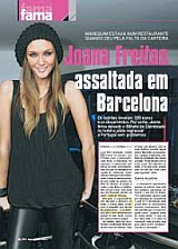 JOANA FREITAS ASSALTADA EM BARCELONA