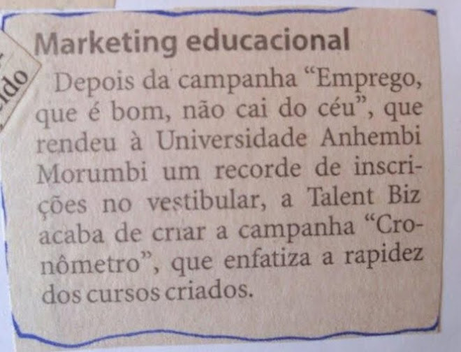 Marketing educacional