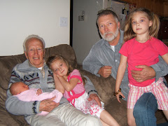 Greatgrandpa, Grandpa and the girls