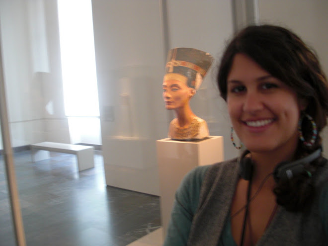 That's right - the bust of Queen Nefertiti....the real one...the famous real one