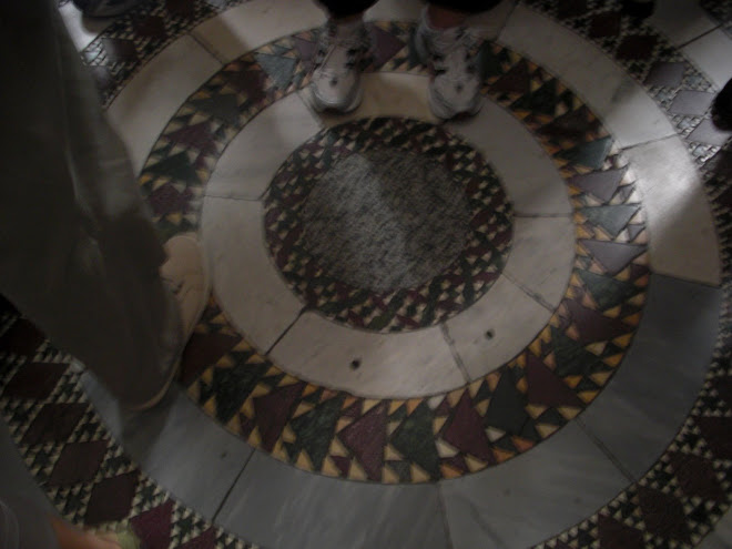 sneaking pics in the sistine chapel!