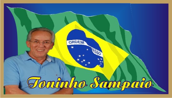 Toninho Sampaio é mais Brasil