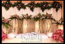 Pelamin nikah - fresh flower