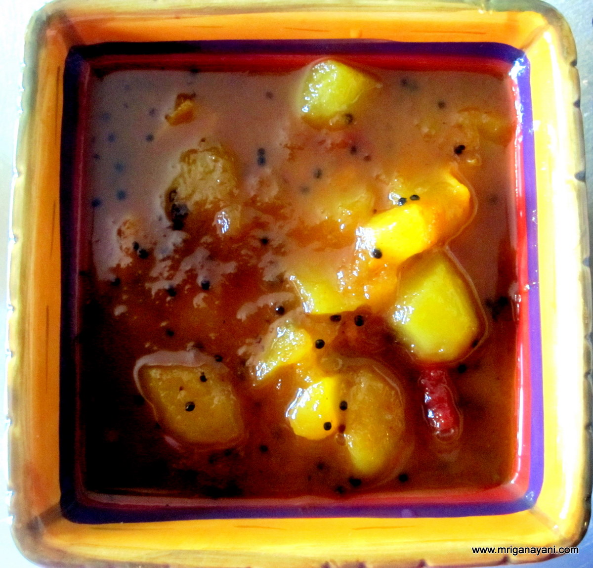 Love & Lentil Traditional Mango Pachadi for the Tamil New Year