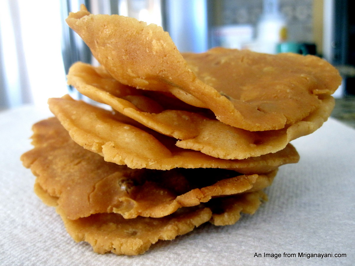 Love & Lentil Thattai Crispy Rice flour fritters