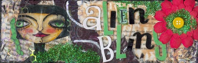 Alien Blings scrapbooking & grejs