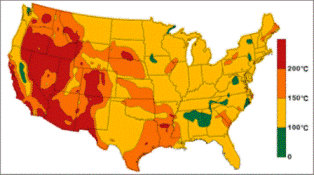 U.S. Geothermal Resource Map