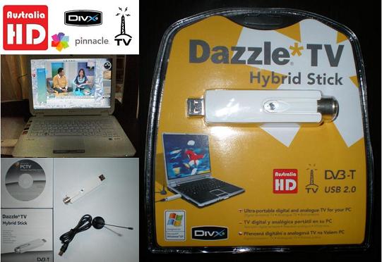 Branded Dazzle TV Hybrid USB stick!