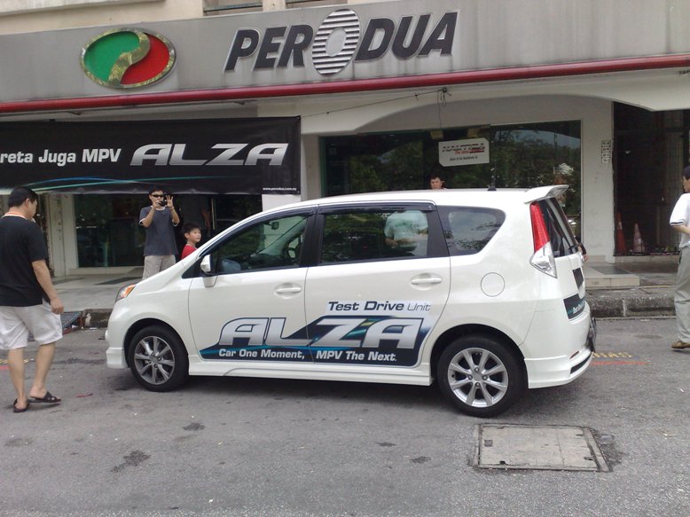 Perodua Alza M2. Look atthe perodua who largely